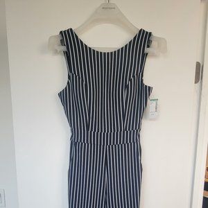 NWT Striped jumpsuit size S